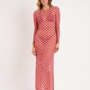 robe floral-scales lucy