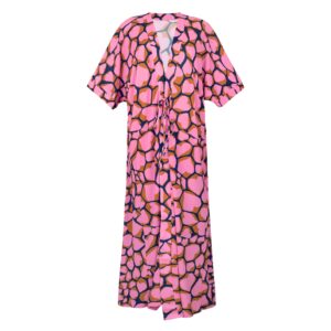 robe longue Amore-Pink