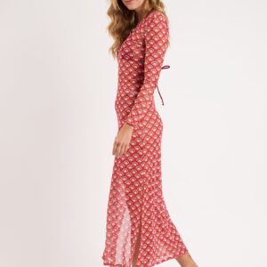 détail robe floral-scales lucy