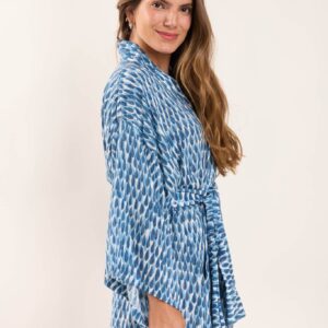 Kimono plage motif