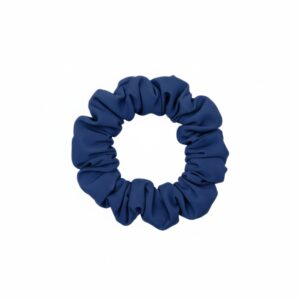 navy scrunchie