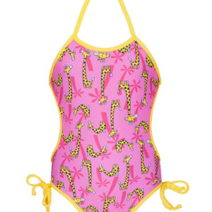 maillot de bain Girafinhas rose