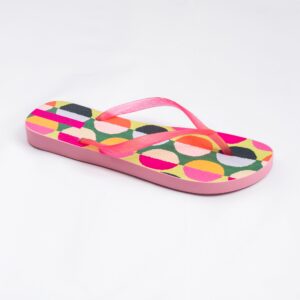 imprimé géométrique multicolore