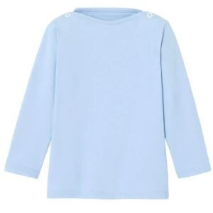 tee-shirt garçon anti UV bleu ciel