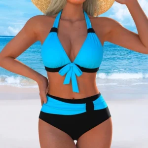Bikini taille haute femme