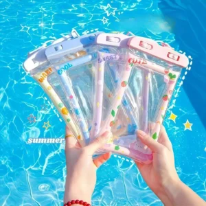Universal Waterproof Phone Pouch with PVC Airbag Underwater - Touchscreen Case for Swim and Diving 도매 Льготы