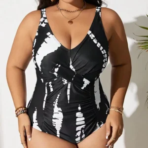 Maillot de bain grande taille gainant