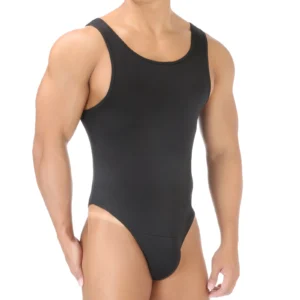 Men One-Piece Swimsuit
