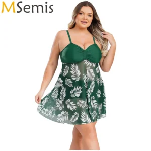 Maillot de bain tropical grande taille