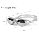 lunettes de natation anti-buée avec protection UV
