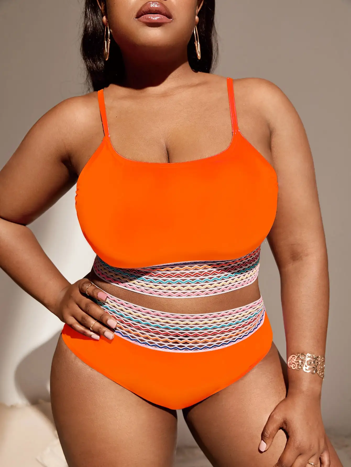 Maillot de Bain Grande Taille Élégance