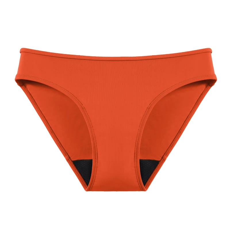 Menstrual Swimwear 4-Layer Leak Proof Period Panties High Waist Swimsuit Bikini Bottoms Absorbent One-piece Beachwear Trunks – Image 25
