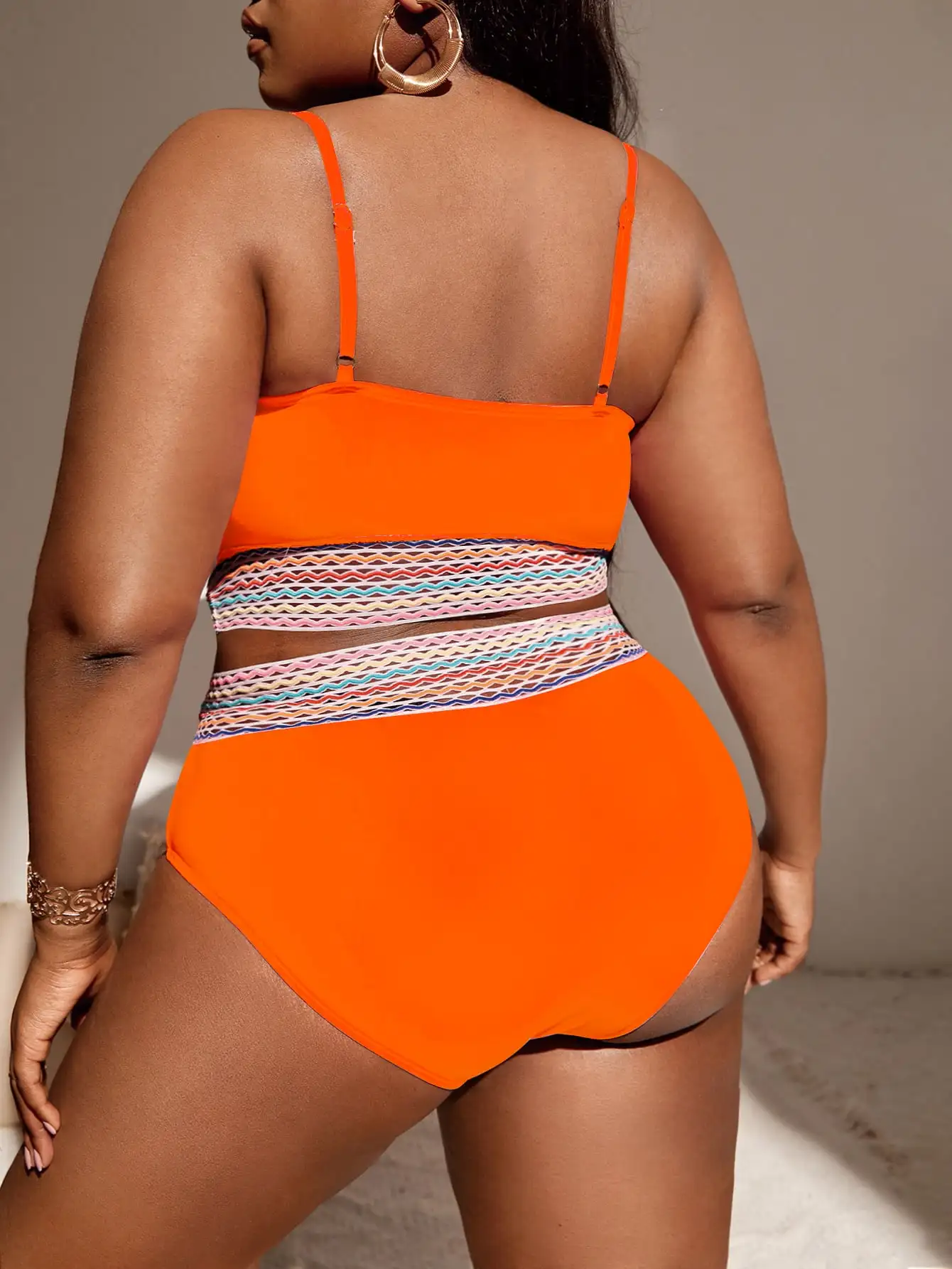 Maillot de Bain Grande Taille Élégance – Image 2