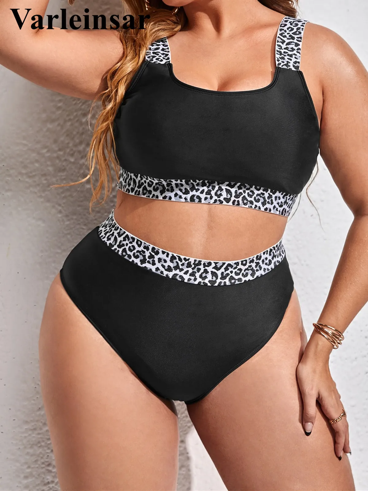 Maillot de Bain Grande Taille Noir Silhouette Chic