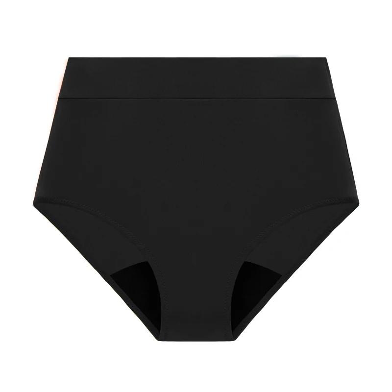 Menstrual Swimwear 4-Layer Leak Proof Period Panties High Waist Swimsuit Bikini Bottoms Absorbent One-piece Beachwear Trunks – Image 11