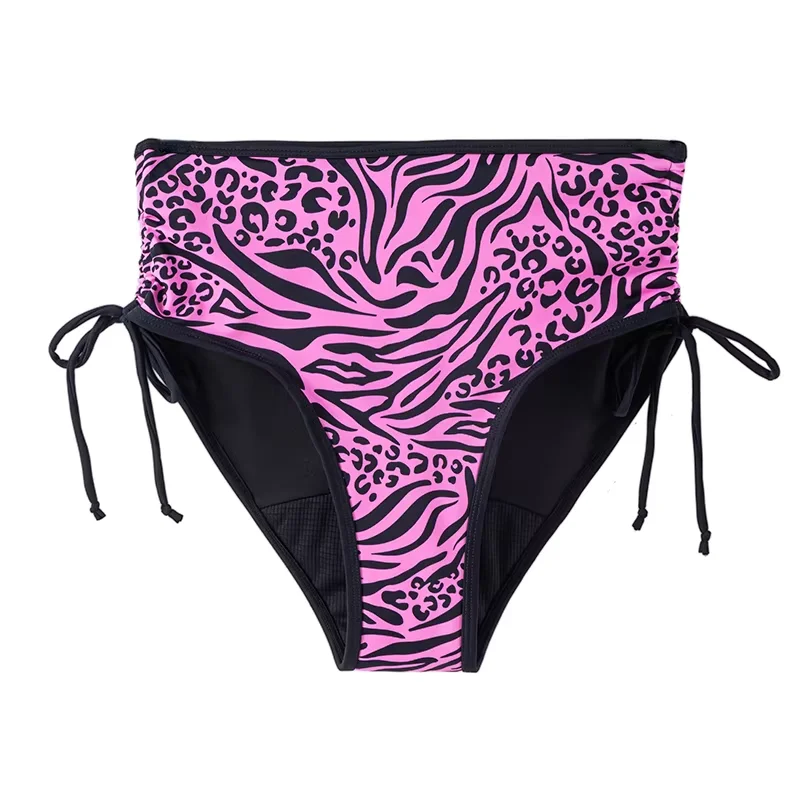 Menstrual Swimwear 4-Layer Leak Proof Period Panties High Waist Swimsuit Bikini Bottoms Absorbent One-piece Beachwear Trunks – Image 23