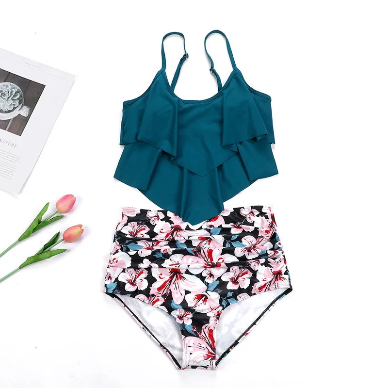 Maillot de bain Grossesse Bleu Riviera – Image 4