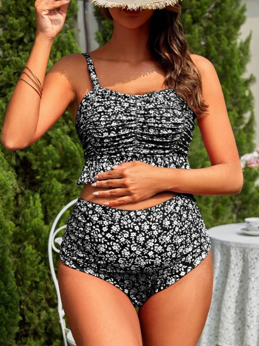 Maillot de Bain Grossesse vert Plage – Image 3