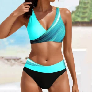 Bikini brassière femme chic style Riviera
