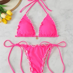 Maillot de Bain String Brésilien Élégant