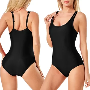 Maillot de bain menstruel à double bretelles élégant