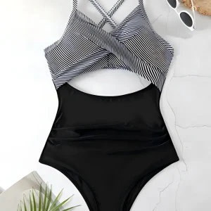 Dos du maillot Glamour Riviera élégant