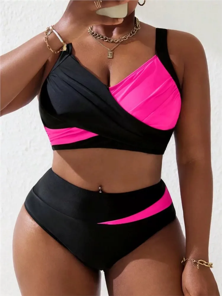 Maillot de Bain Grande Taille Noir Féminin Chic