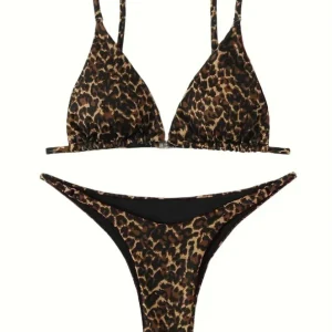 Maillot de Bain 2 Pièces String Élégant