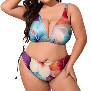 Maillot de bain grande taille noir chic