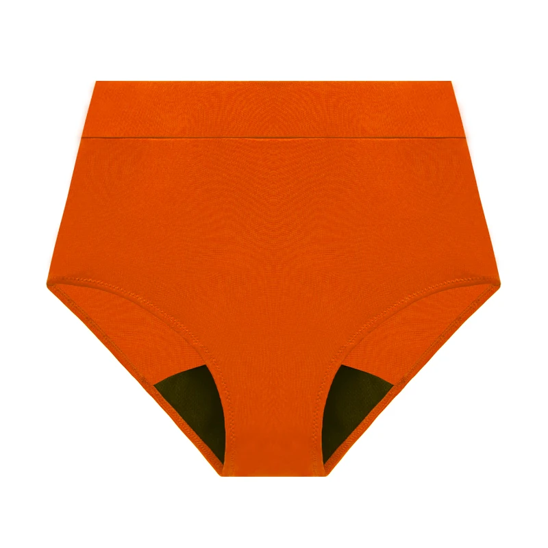 Menstrual Swimwear 4-Layer Leak Proof Period Panties High Waist Swimsuit Bikini Bottoms Absorbent One-piece Beachwear Trunks – Image 7