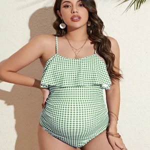 Maillot de grossesse Élégance Paris en coton doux