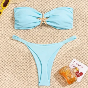 Maillot de Bain String Brésilien Élégant