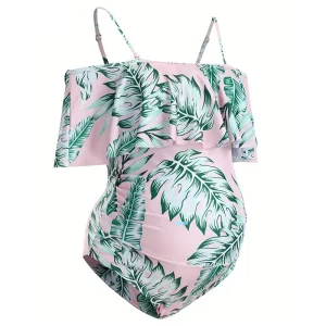 Maillot de bain Grossesse Fleuri Chic