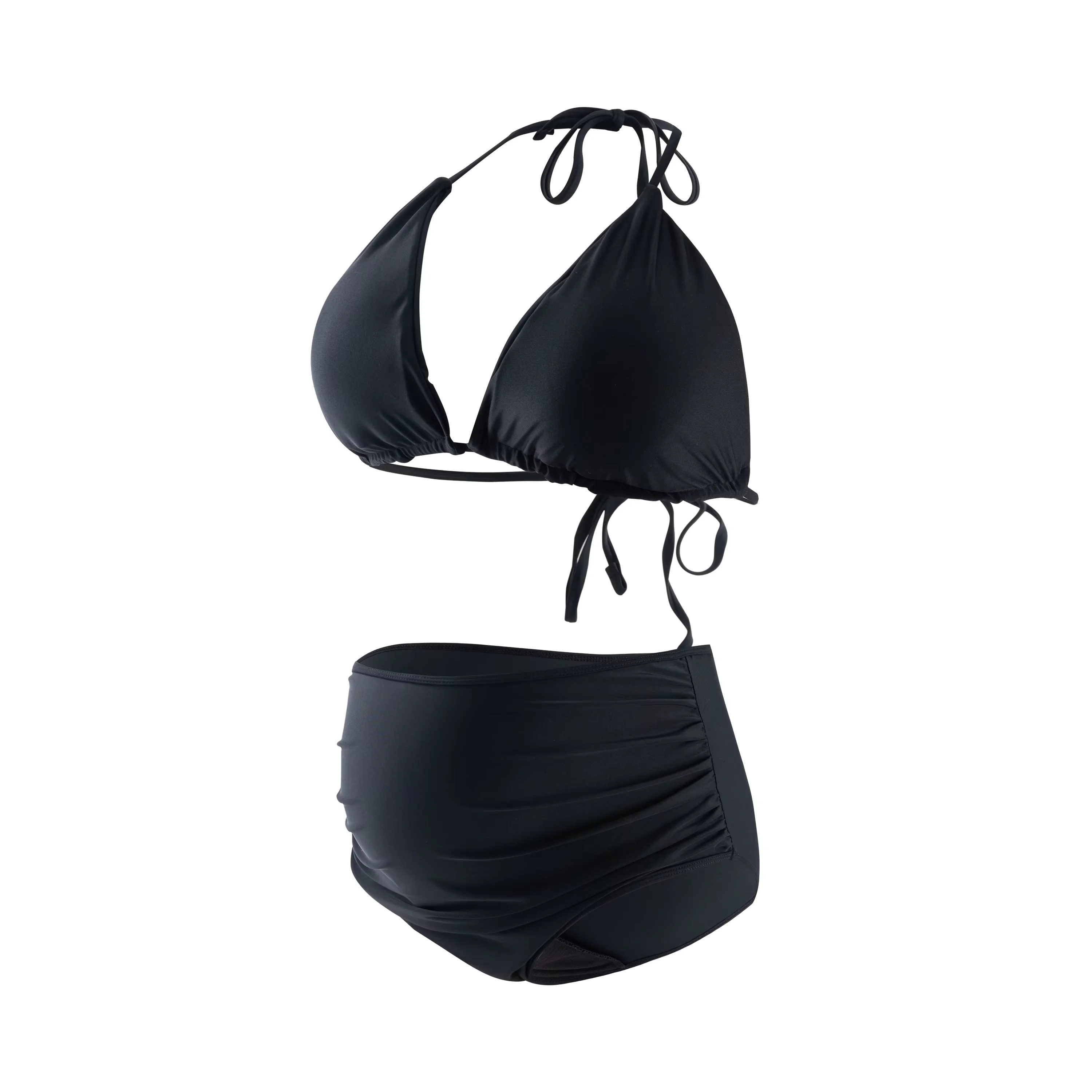 Menstrual Swimwear 4-Layer Leak Proof Period Panties High Waist Swimsuit Bikini Bottoms Absorbent One-piece Beachwear Trunks – Image 2