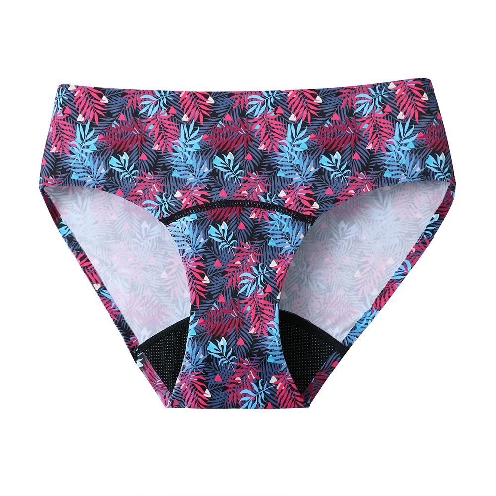 Menstrual Swimwear 4-Layer Leak Proof Period Panties High Waist Swimsuit Bikini Bottoms Absorbent One-piece Beachwear Trunks – Image 20