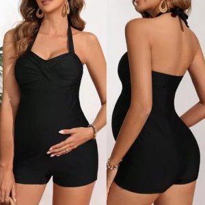 Maillot de bain de maternité élégant pour la plage