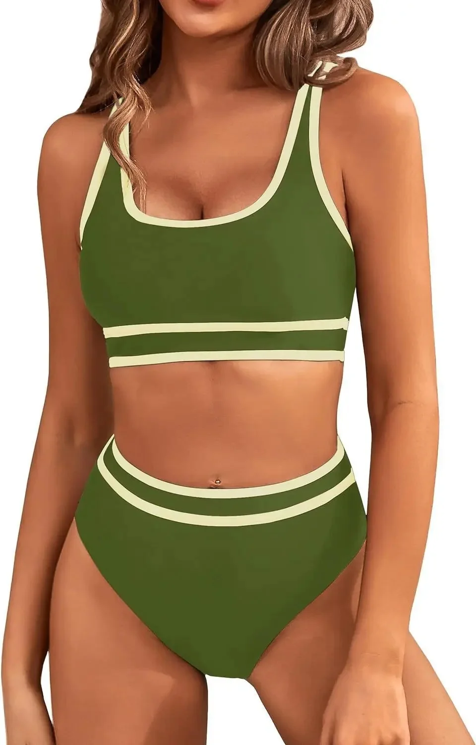 Bikini Brassière Femme Taille Haute – Image 11