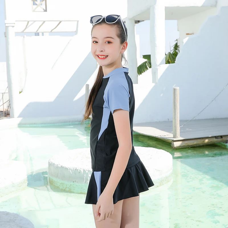 Maillot de Bain Fille 2 Pièces Aquatique Pro – Image 2