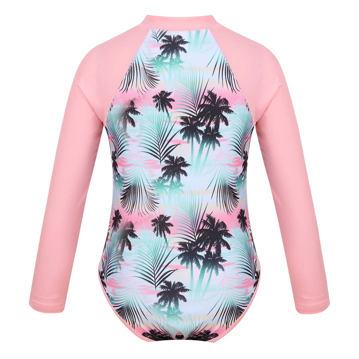Maillot de Bain Fille UV Rose Florale – Image 3