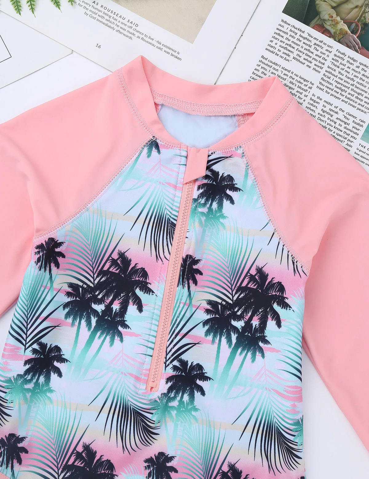 Maillot de Bain Fille amanches longues UV Riviera – Image 5