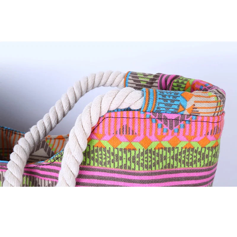 Sac de plage ado avec motifs estivaux