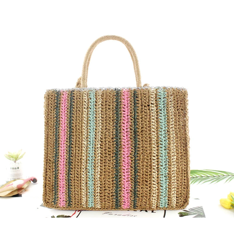 Sac cabas Cléon en fibres naturelles