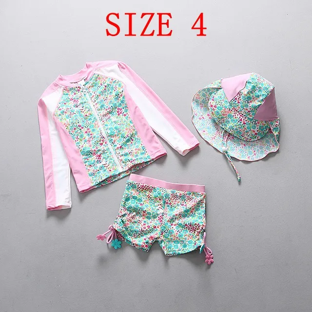 Maillot de Bain Fille Manches Longues UV 3 pièces – Image 11