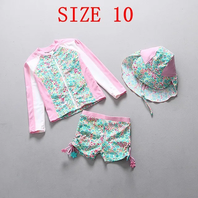 Maillot de Bain Fille Manches Longues UV 3 pièces – Image 10