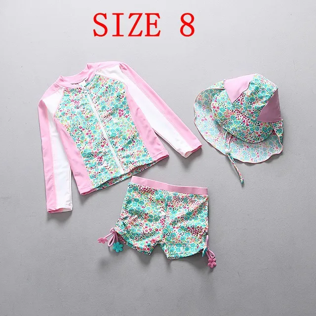 Maillot de Bain Fille Manches Longues UV 3 pièces – Image 9
