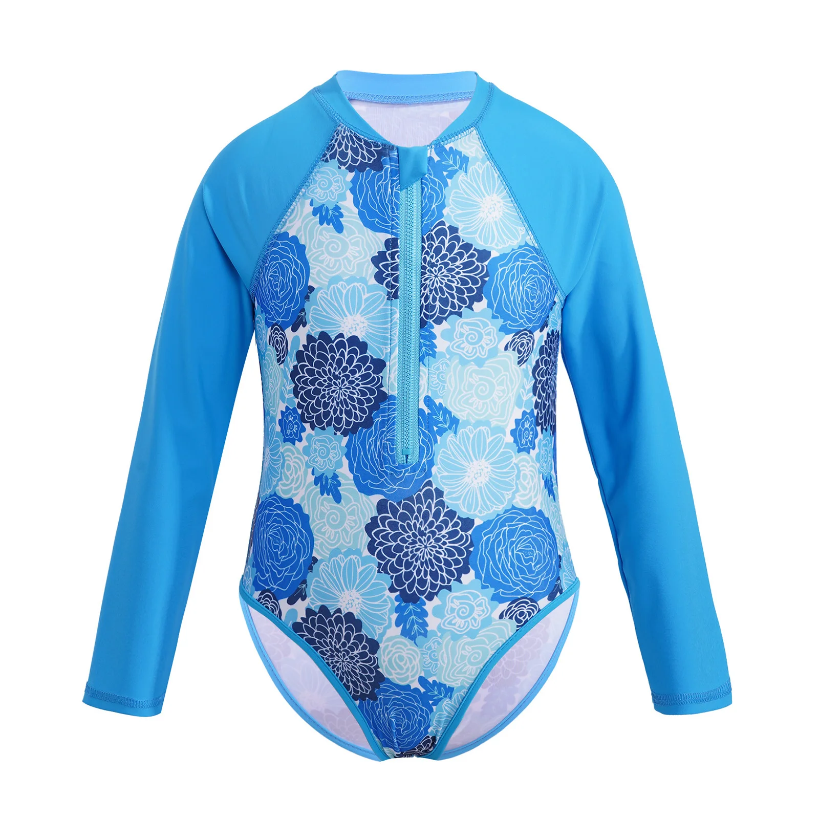 Maillot de Bain Fille UV Rose Florale – Image 7