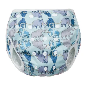 Maillot de Bain Couche Bébé Imprimé Réutilisable