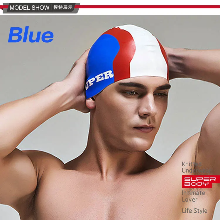 Bonnet de Bain Sport Aqua Blue – Image 11