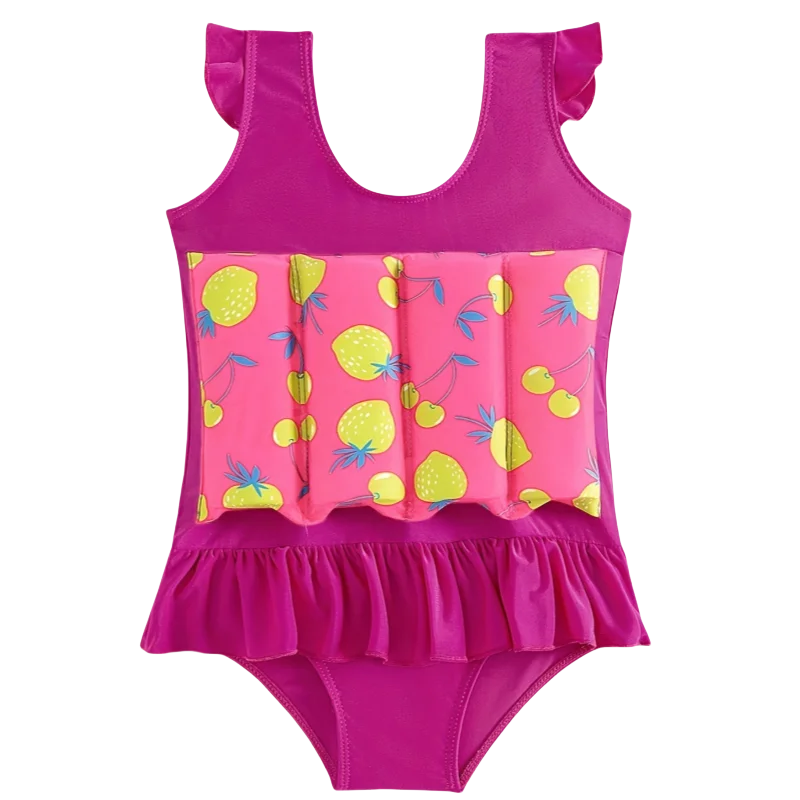 Maillot de Bain Fille flottant fleuri – Image 12