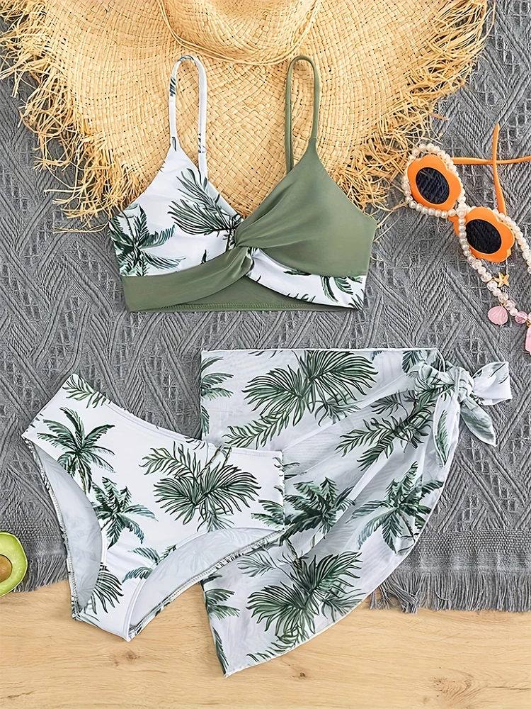 Maillot de Bain Fille 3 Pièces Tropical – Image 5